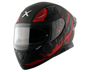 Axor Apex Hunter ISI ECE DOT Certified Full Face Dual Visor Helmet