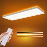 ELEPHANTBOAT 48W LED Ceiling Light with Remote