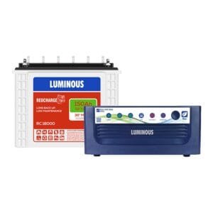 Luminous Inverter & Battery Combo for Home, Shop & Office – Eco Volt Neo 1050