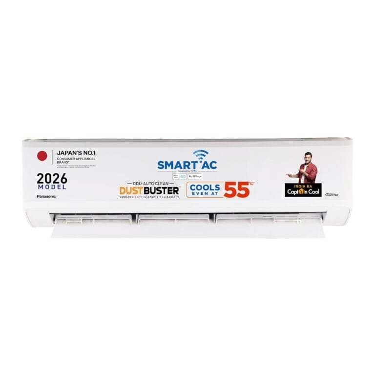 Panasonic 1.5 Ton 5 Star,New Star rated, Premium WiFi Inverter Smart Split AC