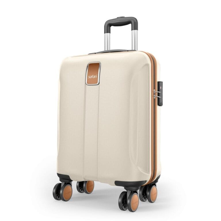 Safari-Thorium-Royale-8-Wheels-55cm-Cabin-Trolley-Bag-Hard-Case-Carry-on-Polycarbonate-Luggage