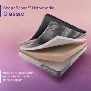 Wakefit ShapeSense Orthopedic Classic Memory Foam Mattress