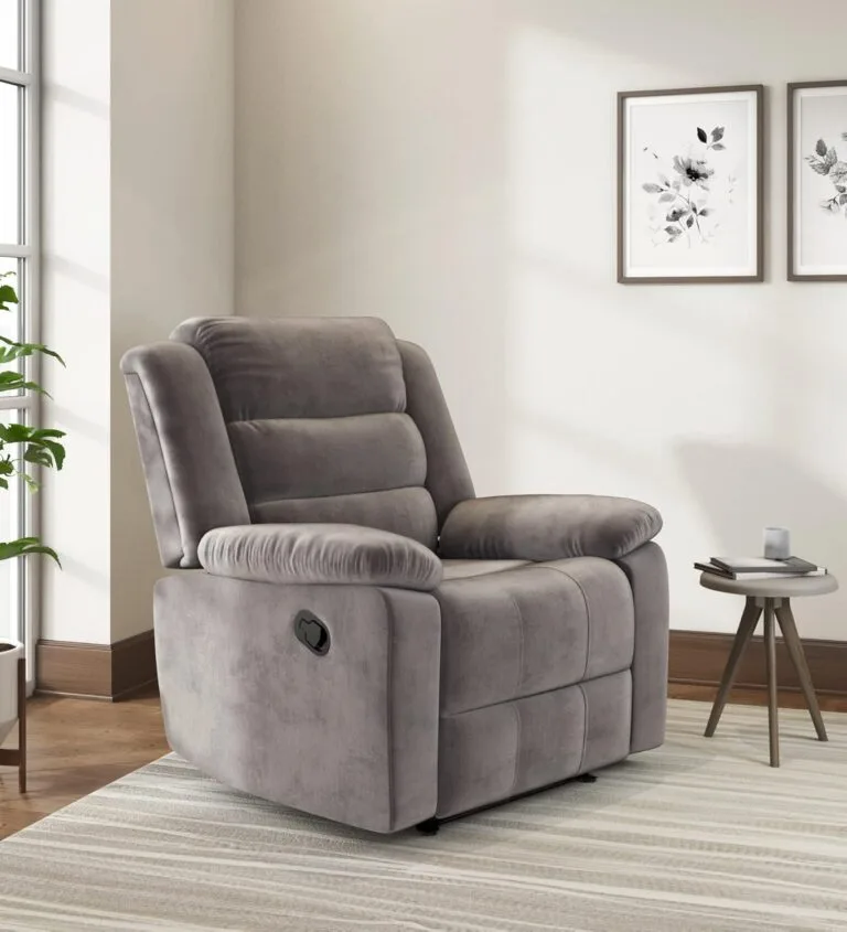 Nilkamal Sierra Velvet Fabric Manual Recliner Review