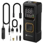 Portronics-Vayu-9.0-Portable-Rechargeable-Tyre-Inflator-with-2-in-1-Cordless-Corded-Modes